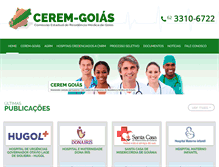 Tablet Screenshot of ceremgoias.org.br